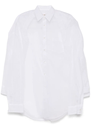 Comme Des Garçons long-sleeved shirt - White