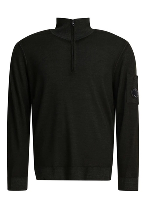 C.P. Company wool zip-up sweater - Black