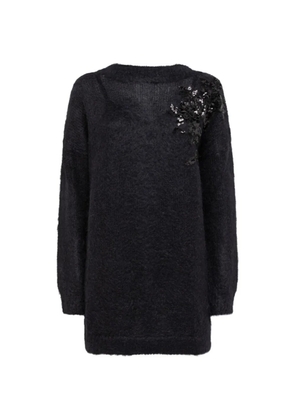 Blugirl sequin-embellished mini dress - Black