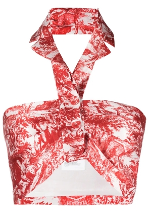Philosophy Di Lorenzo Serafini graphic-print sleeveless top - Red