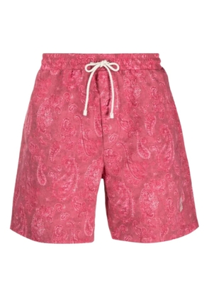 Brunello Cucinelli paisley-print swim shorts - Pink