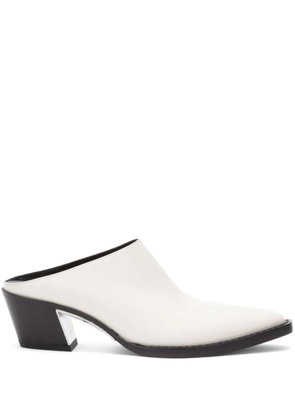 3.1 Phillip Lim Downtown 55mm leather mules - White