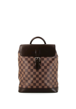 Louis Vuitton Pre-Owned Damier Ebène Soho backpack - Brown