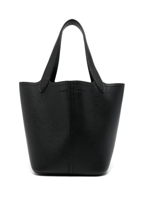 Elisabetta Franchi small logo-charm tote bag - Black
