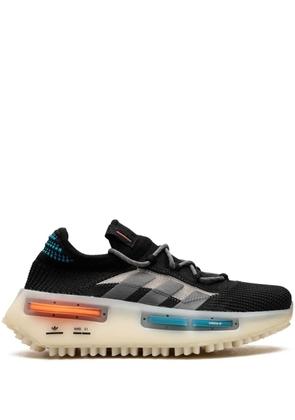 adidas NMD S1 'adidas NMD S1 Core Black Blue Orange' sneakers