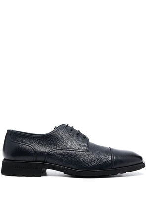 Casadei Anticato leather derby shoes - Blue