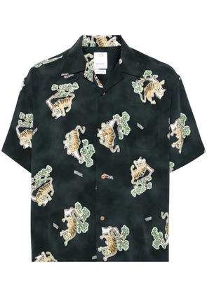 visvim Copa silk shirt - Black