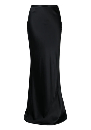 Michelle Mason bias maxi skirt - Black