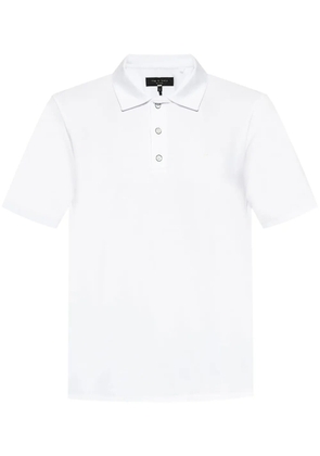rag & bone Pima cotton polo shirt - White