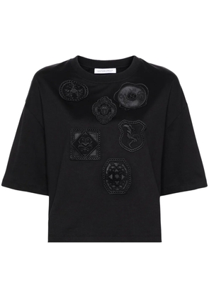 Viktor & Rolf patch-embroidered cotton T-shirt - Black