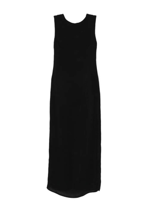Matteau cowl-back maxi dress - Black