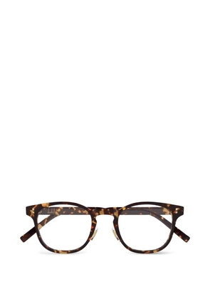 Dunhill round-frame glasses - Brown