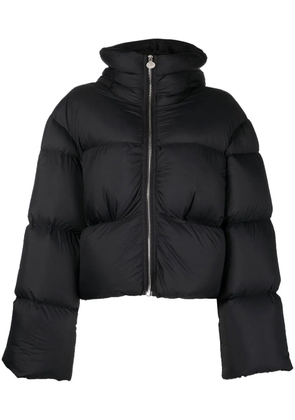 Ienki Ienki cropped puffer jacket - Black