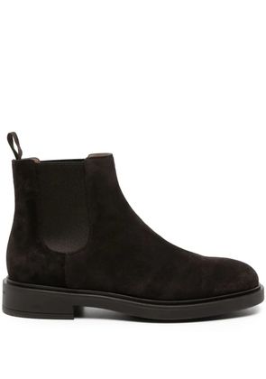 Gianvito Rossi Douglas suede side-panels boots - Brown
