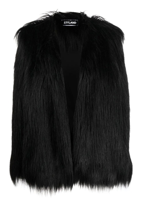 STYLAND faux-fur jacket - Black