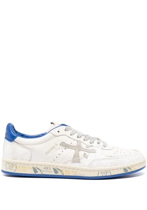 Premiata Clay low-top leather sneakers - Neutrals