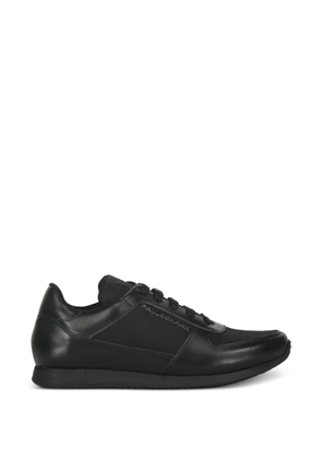 Paul & Shark lace-up panelled sneakers - Black