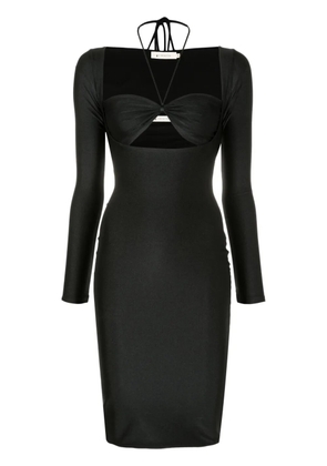 Lethicia Bronstein Marylin cut-out bodycon dress - Black