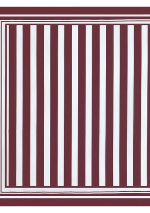 Dolce & Gabbana striped scarf - Red