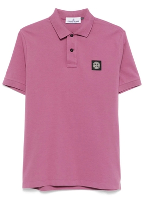 Stone Island Compass-badge polo shirt - Pink