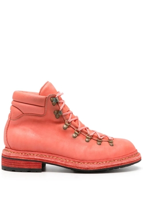 Guidi 19 leather boots - Pink