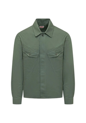 Kenzo flap pocket overshirt - Green