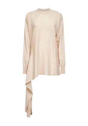 Uma Wang asymmetric sweater - Neutrals