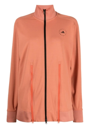 adidas by Stella McCartney TrueCasuals logo-print track jacket - Orange