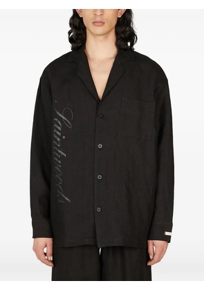 Saintwoods long-sleeve shirt - Black