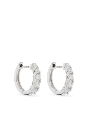 Anita Ko 18K white gold diamond earrings - Silver