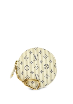 Louis Vuitton Pre-Owned 2007 Mini Lin round coin purse - Neutrals