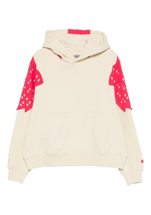 Fox Racing Labs perforated cotton hoodie - Neutrals