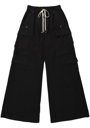 Rick Owens DRKSHDW drawstring wide-leg trousers - Black