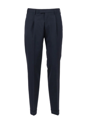 PT Torino pleat-detail trousers - Blue