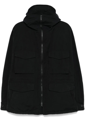 Transit water-repellent hooded jacket - Black