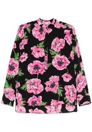 Stella McCartney poppy-print shirt - Pink
