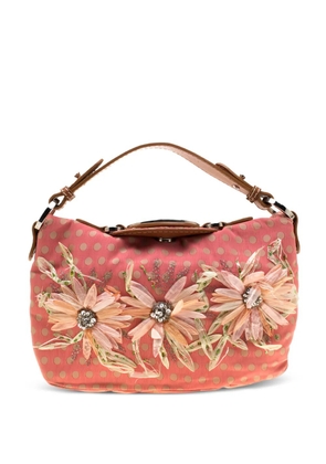 Valentino Garavani Pre-Owned polka-dot print tote bag - Pink