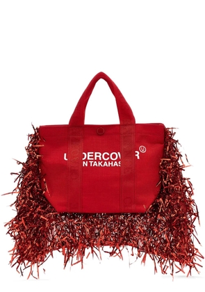 Undercover Fringed handbag - Red