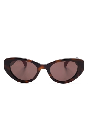 Gucci Eyewear cat-eye sunglasses - Brown