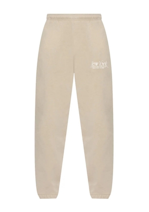 Sporty & Rich slogan-print track pants - Neutrals