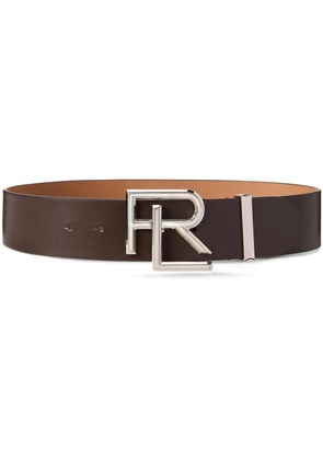 Ralph Lauren Collection logo-buckle leather belt - Brown