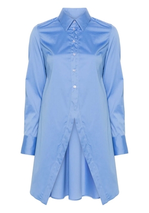 Viktor & Rolf Godet cotton-blend shirt - Blue