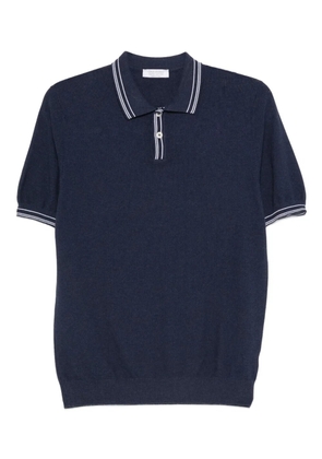 Gran Sasso cotton polo shirt - Blue