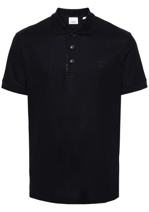 Burberry Monogram-motif polo shirt - Blue