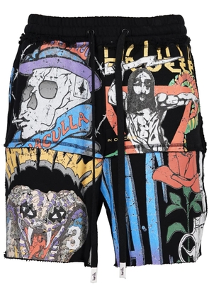 Haculla Crown Royale cotton shorts - Black