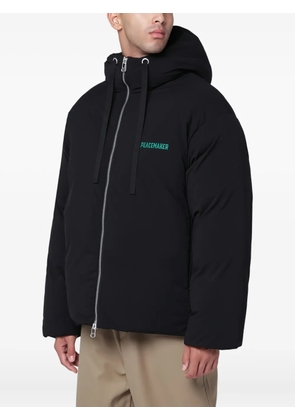 OAMC zip-fastening padded jacket - Black