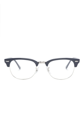Ray-Ban Clubmaster round-frame glasses - Blue