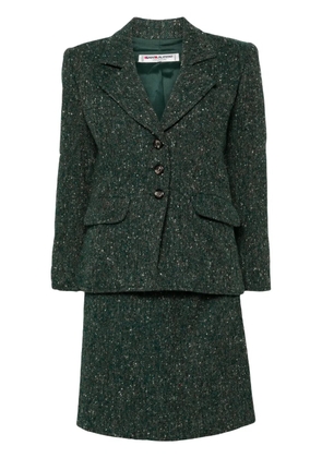 Saint Laurent Pre-Owned 1980s wool suit - Green