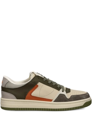 Philippe Model Paris panelled low-top sneakers - Brown