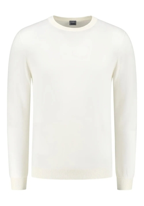 Fedeli crew-neck sweater - White